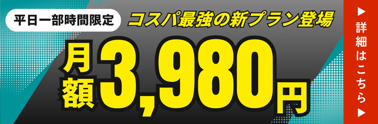 格安新プラン登場